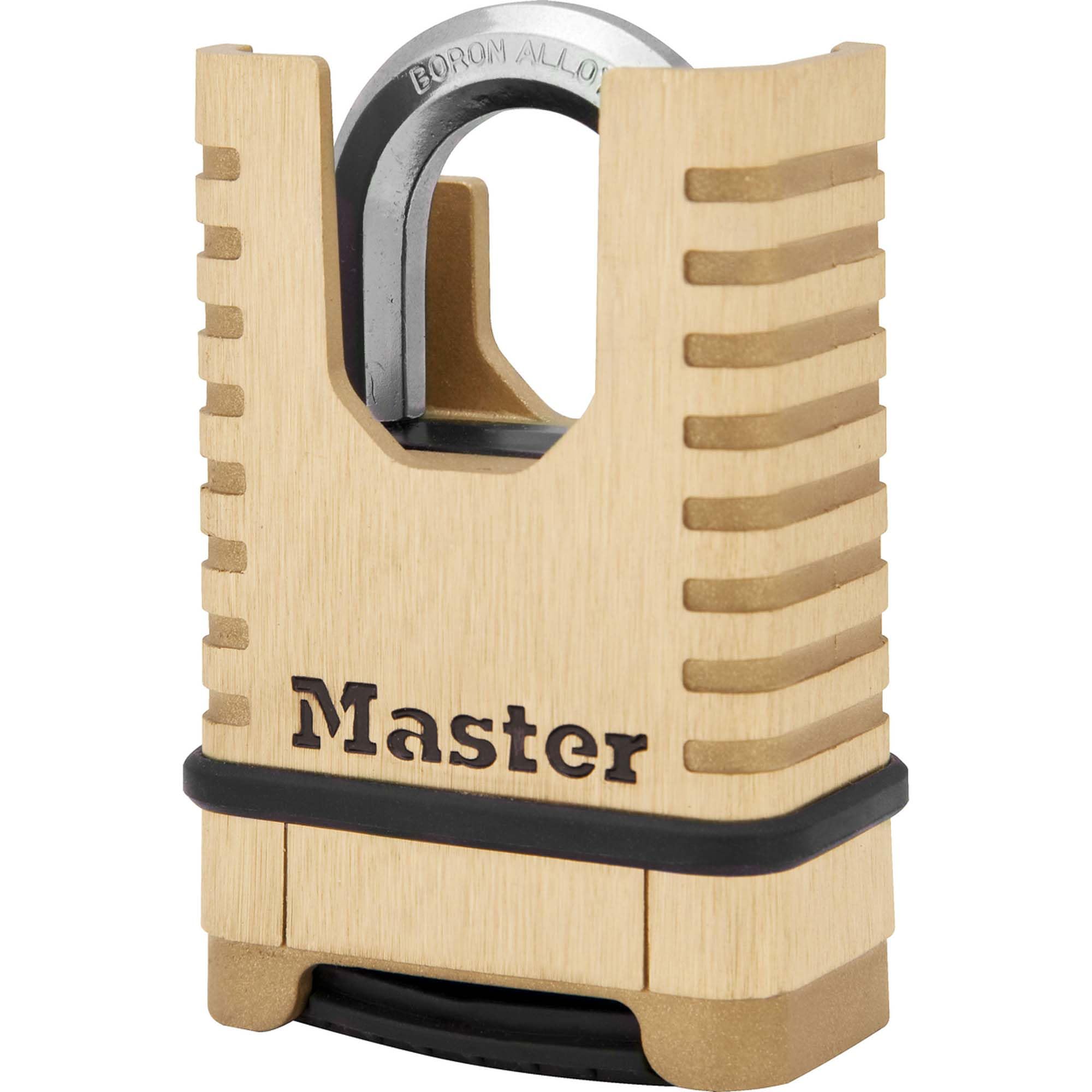 Master Lock Excell™ Closed Shackle Brass Combination 58Mm Padlock M1177eurdcc