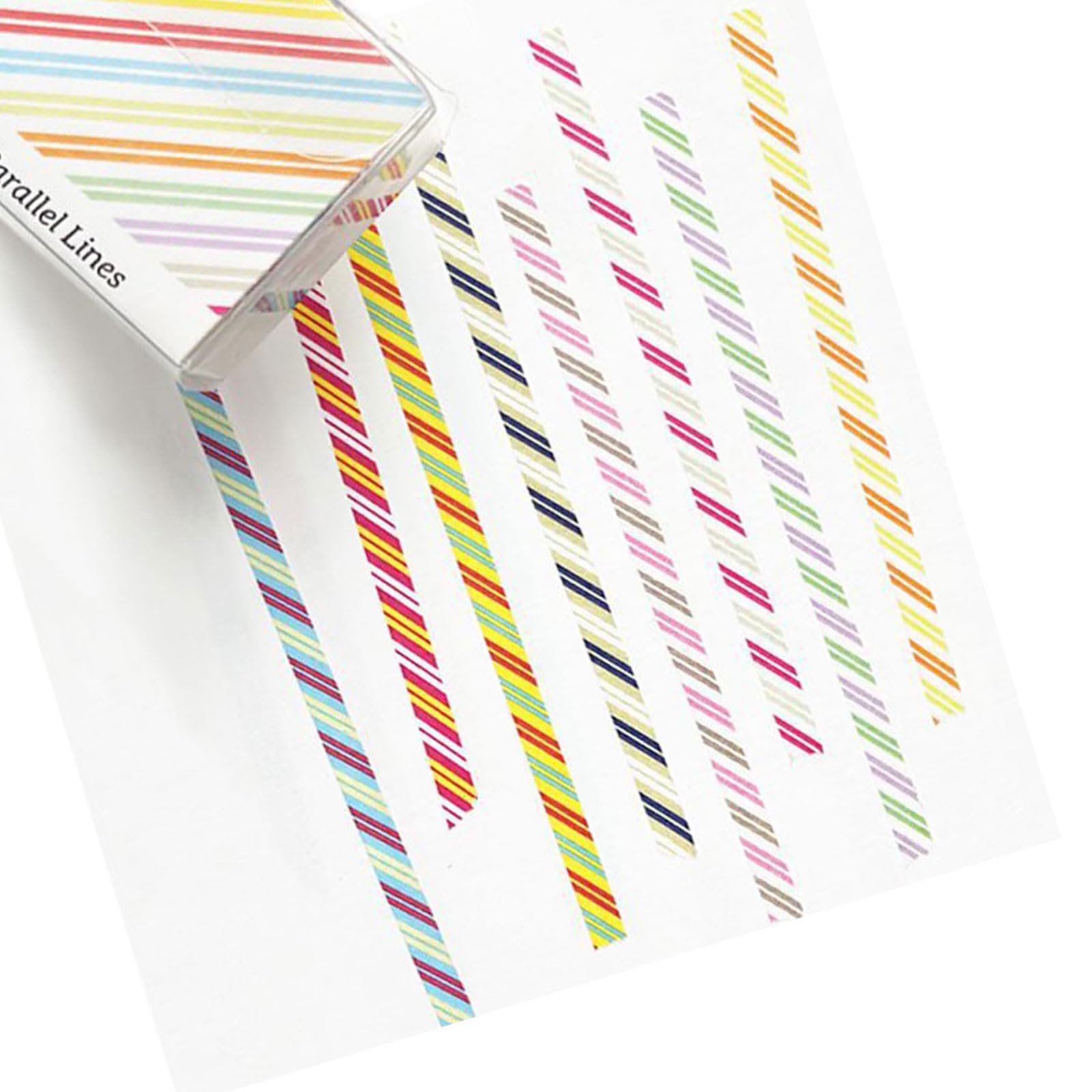 Jazuaiao 8Rolls Dotted Tape 3mmX5m for Planners, Journals, Scrapbooks Scrapbooking Adhesive Tape Set