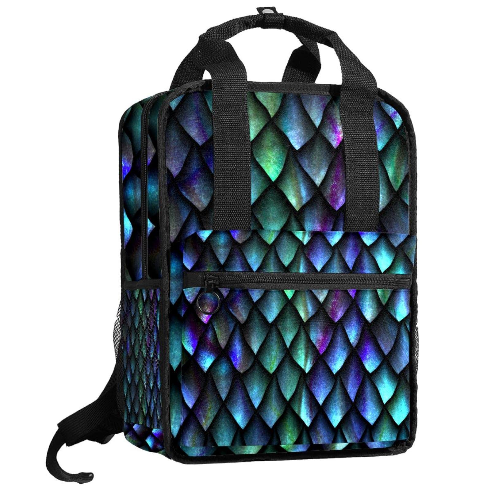 Sac à dos pour garçons motif dinosaure multicolore ajustable 35cm - 8