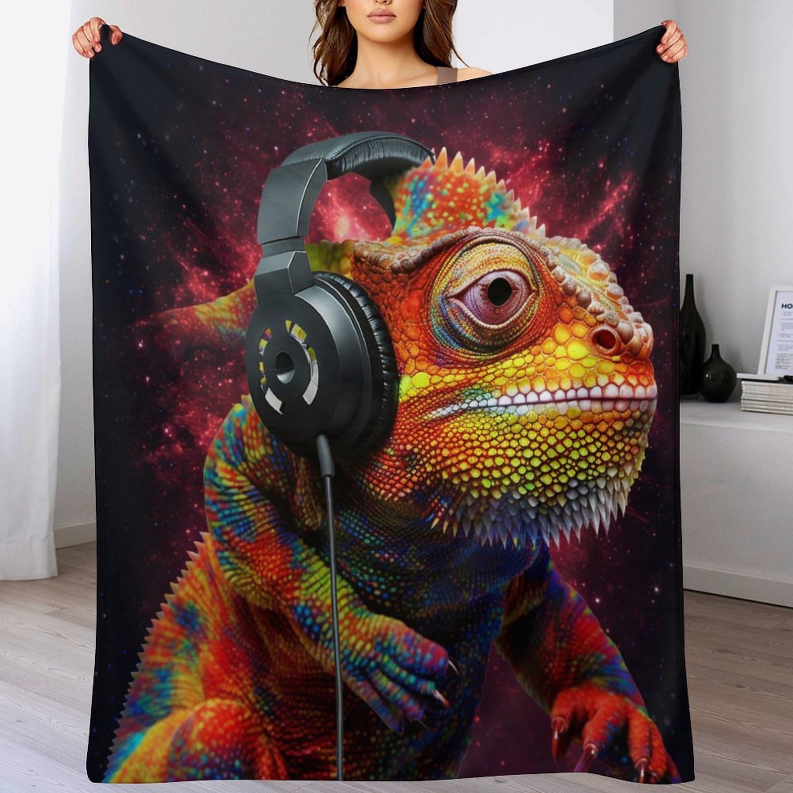 Couverture hypoallergénique Caméléon pour les peaux sensibles de la famille