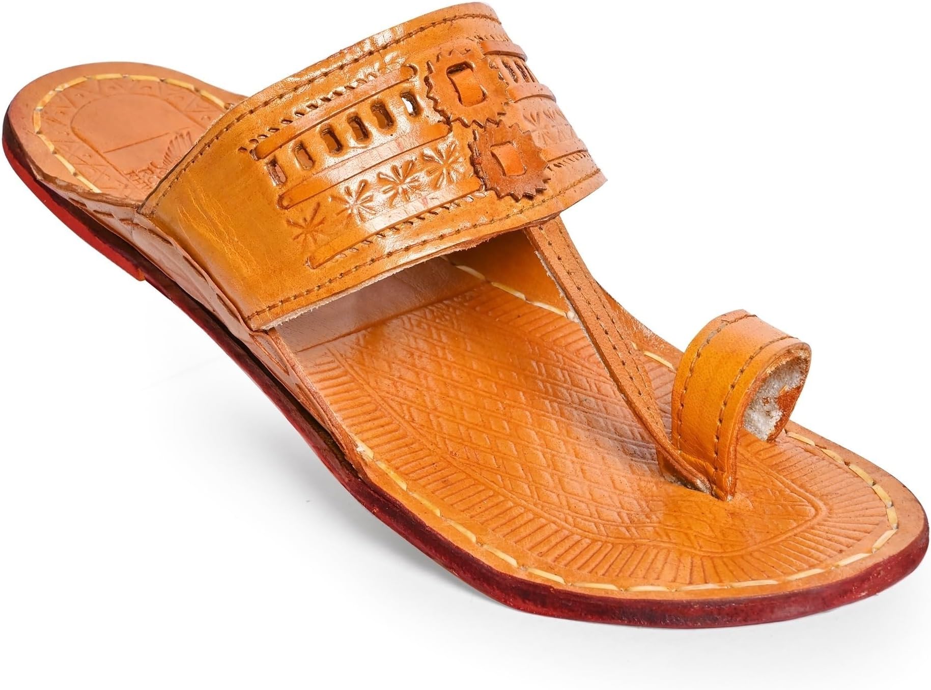 Kolhapuri Chappal for Men|Kolhapuri Slippers for Men|Kolhapuri Shoes for Men|Leather Slippers for Men|Wedding Slippers for Men-C1