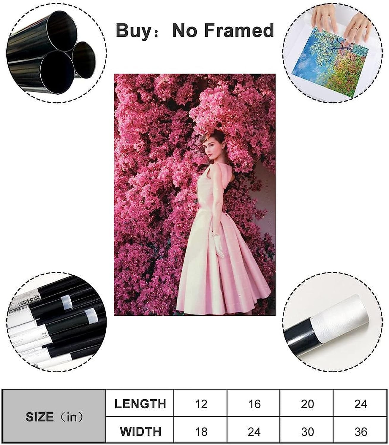 【希少】オードリー・ヘップバーン「パリで一緒に」 ポスター インテリア おしゃれ Amazon.co.jp: アートパネル オードリー・ヘップバーン ピンク