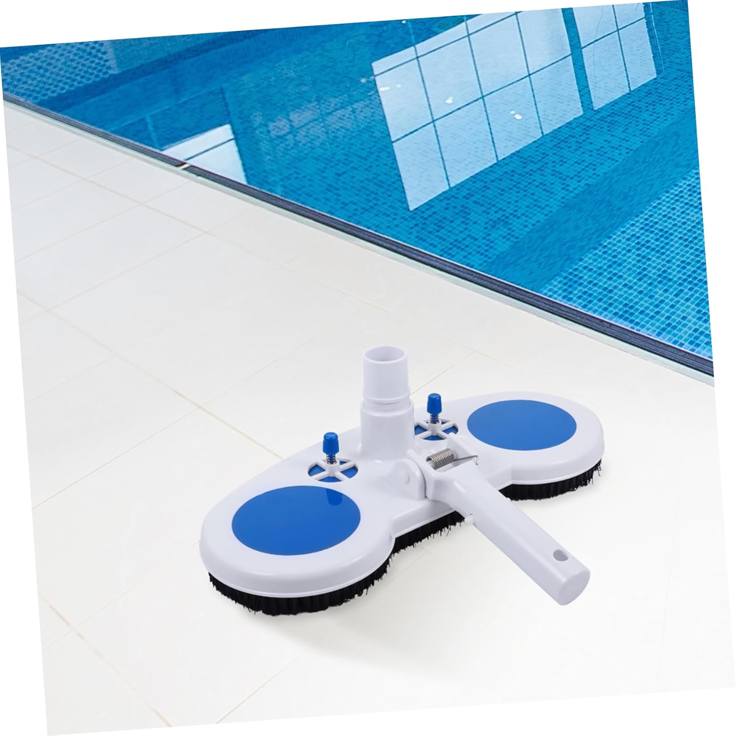 SUPVOX 1pc Pool Cleaning Tool Swimming Pool Cleaning Brush for Effortless Debris Removal from Bottom and Walls