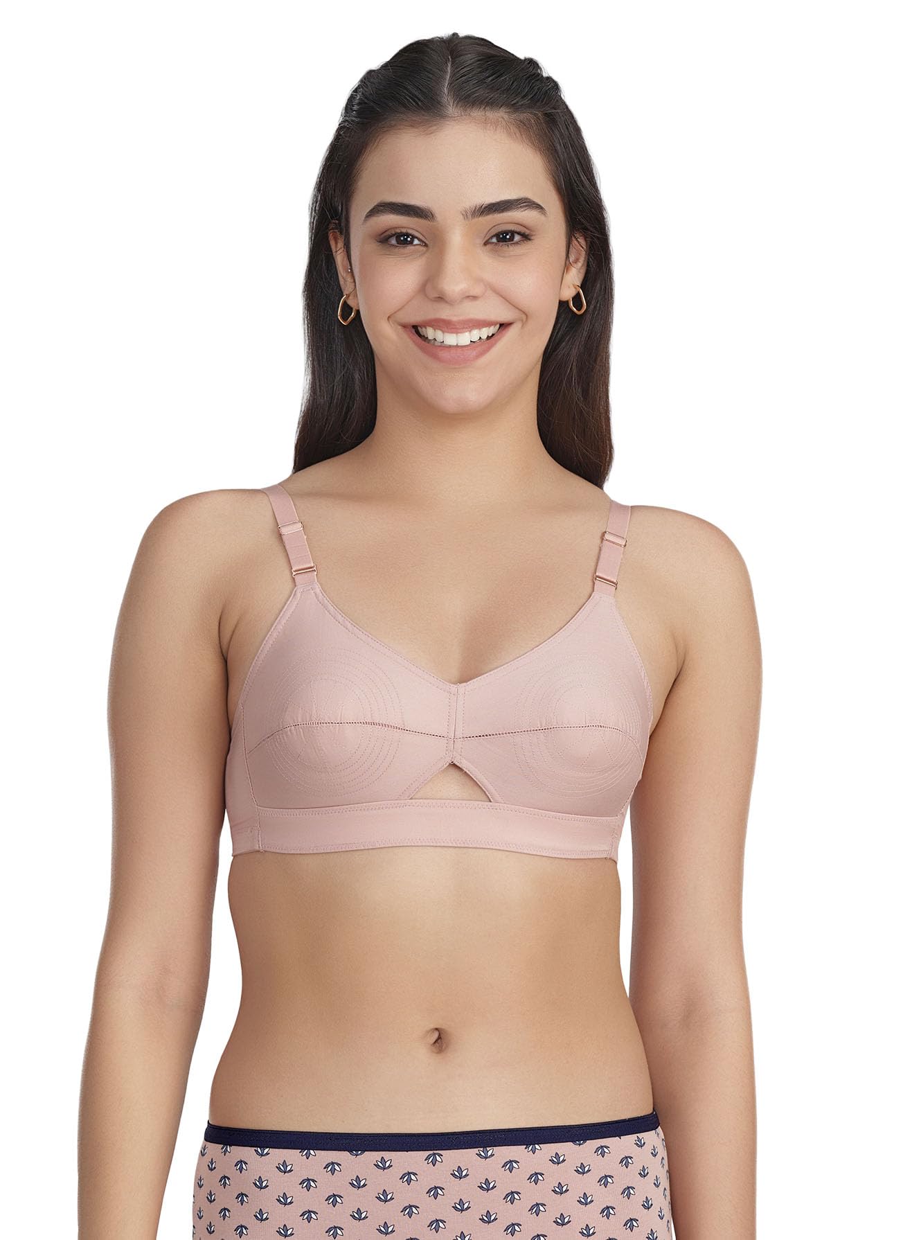 vstar MV03 Classic Shaper Bra for Women | Wirefree | Non-Padded | Full Coverage | Adjustable Straps | Daily Comfort Innerwear-picture-27