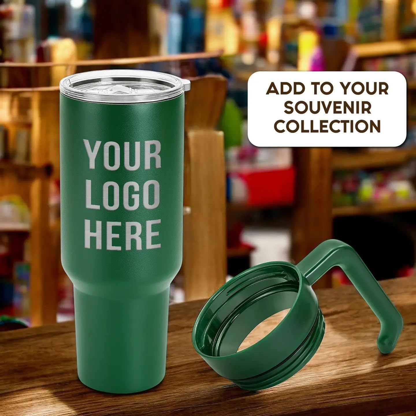 Pack of 25 – 40oz Stainless Steel Tumbler - Custom Engraved with Your Logo, Double Wall Vacuum Insulated Travel Mug, Bulk Pack Ideal for Corporate Gifts, Events, Teams, Branding, Promotions, Giveaways