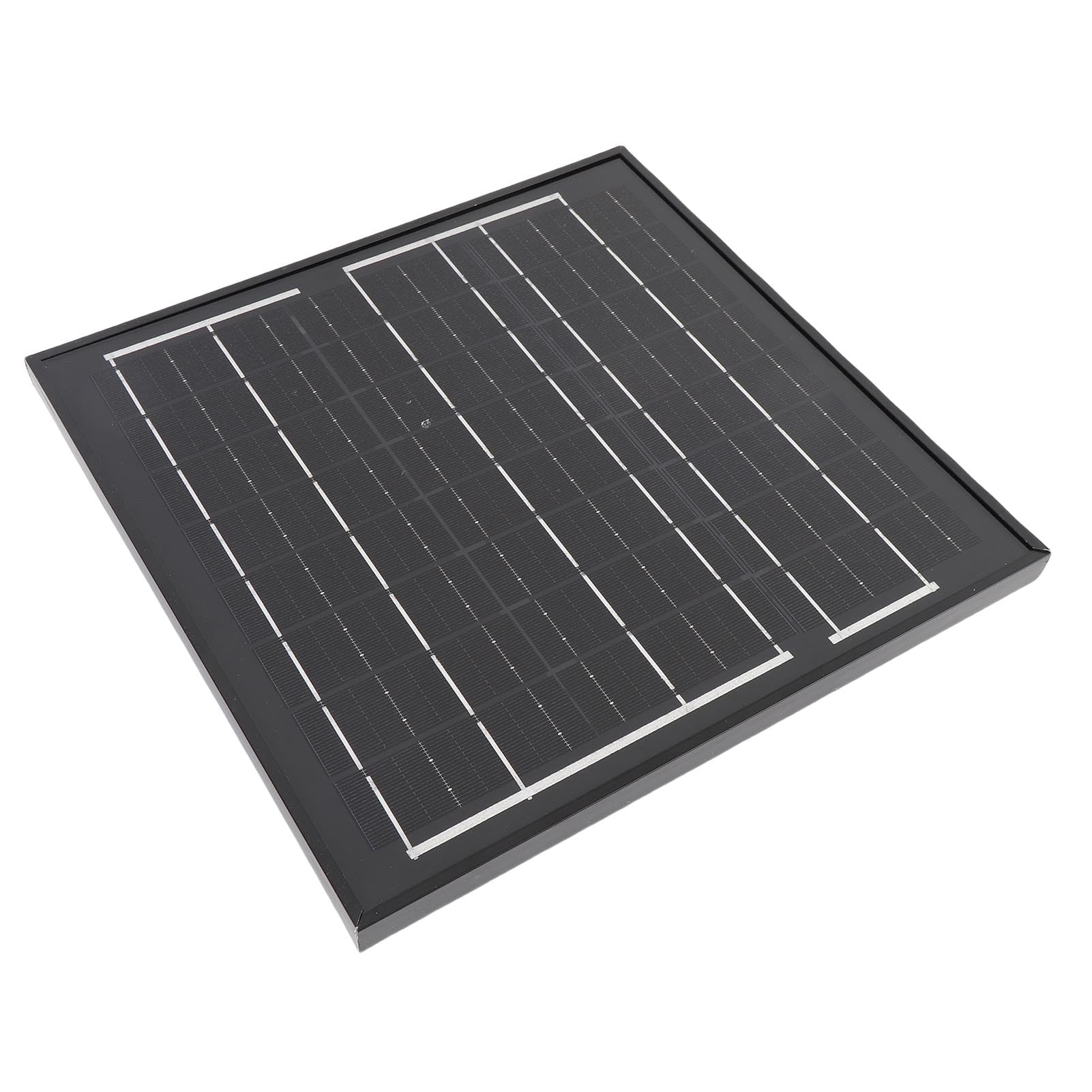 FTVOGUE Ventilatore Solare da Tetto 8W, Motore Brushless, di Scarico Ad Alta Efficienza Energetica, Ideale per Soffitte e Magazzini