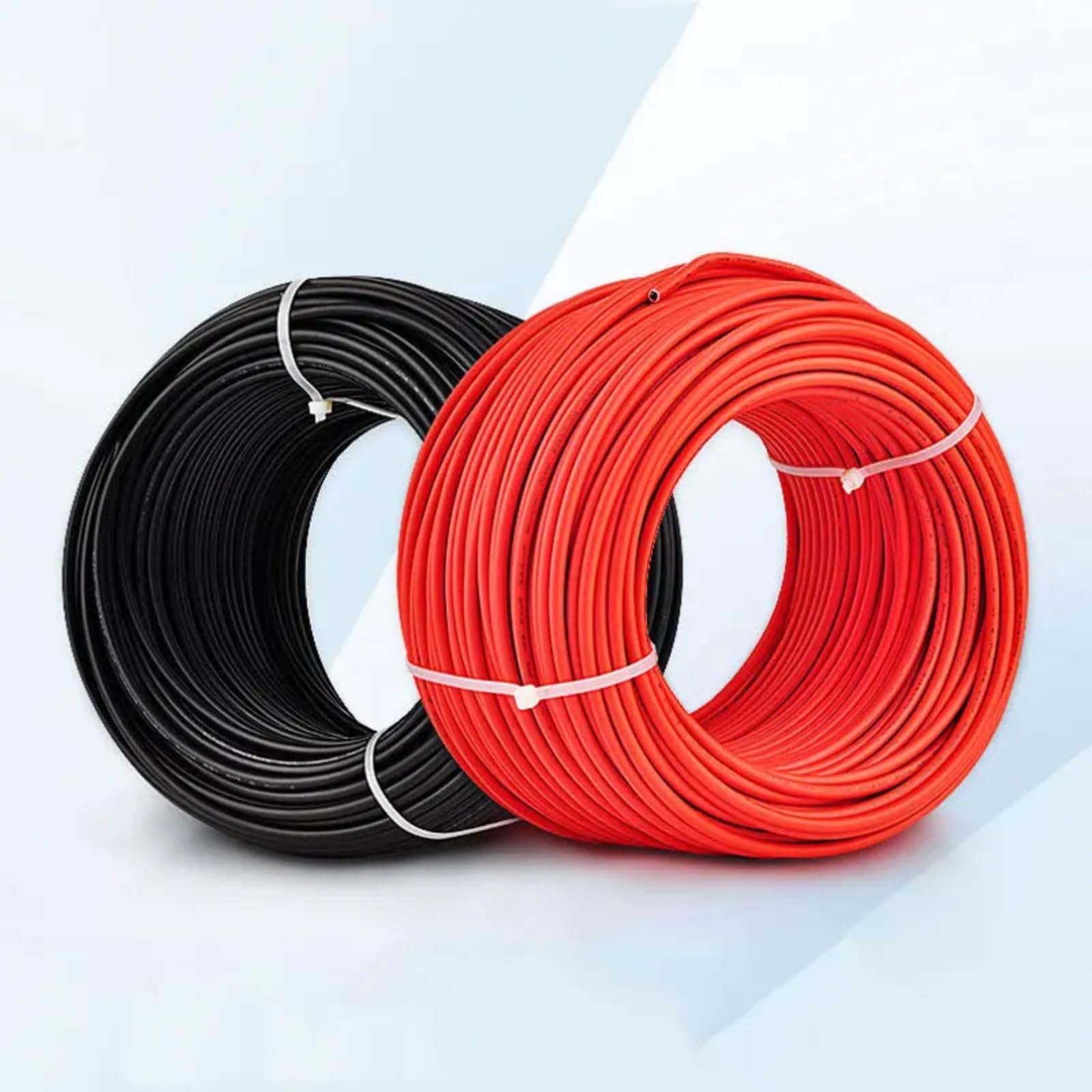 Cavi elettrici 14/12/10 AWG 2.5mm2 4mm2 6mm2(Red cable; 5 meter; 14 AWG-2.5mm2)