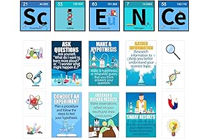 27 Pieces Science Bulletin Board Set