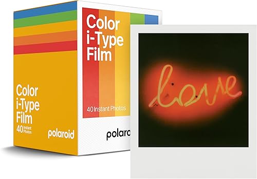Polaroid Color i-Type - Película instantánea, paquete de 40 unidades (40 fotos) (6010)