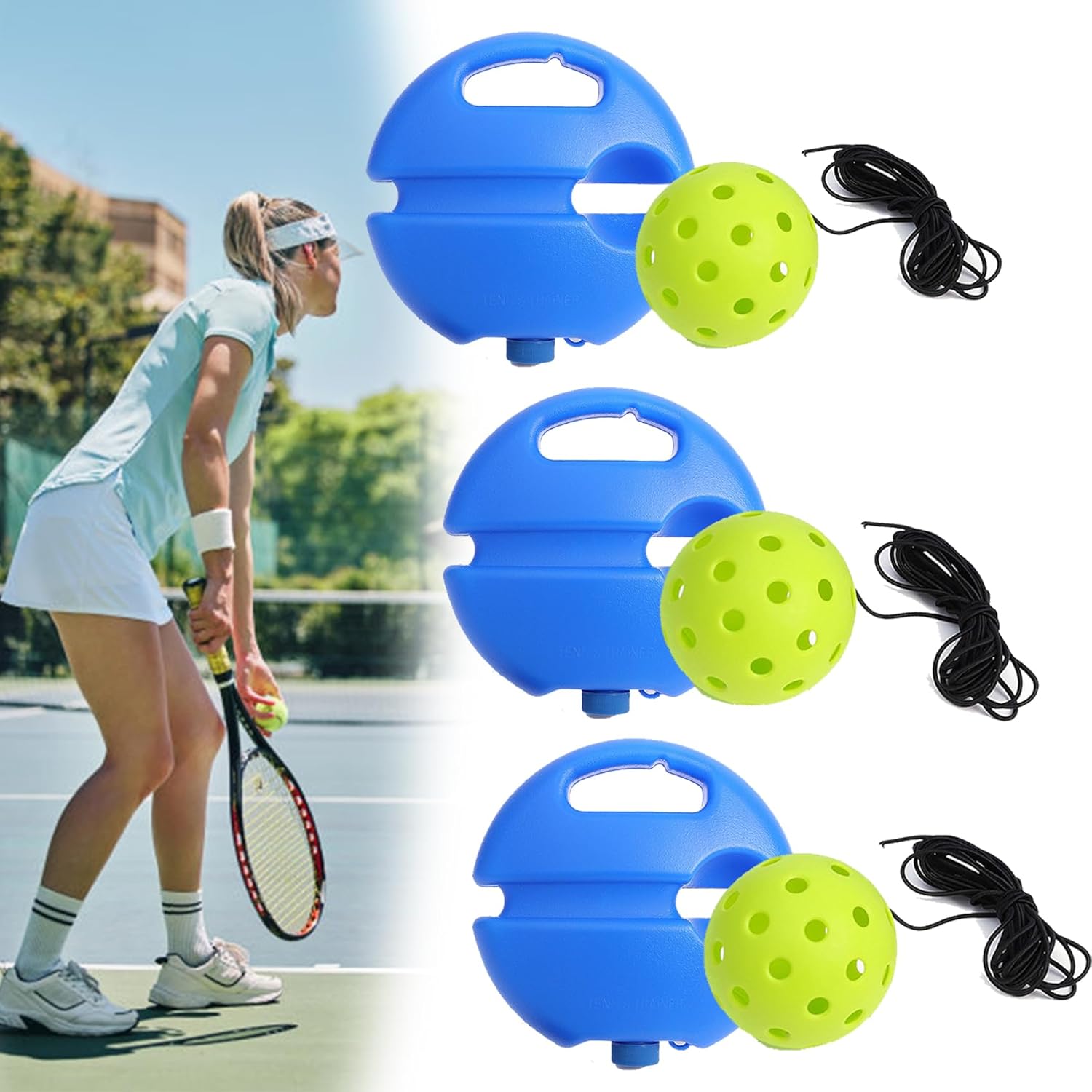 Ptvvztv Match Buddy Pickleball Trainer, Matchbuddy