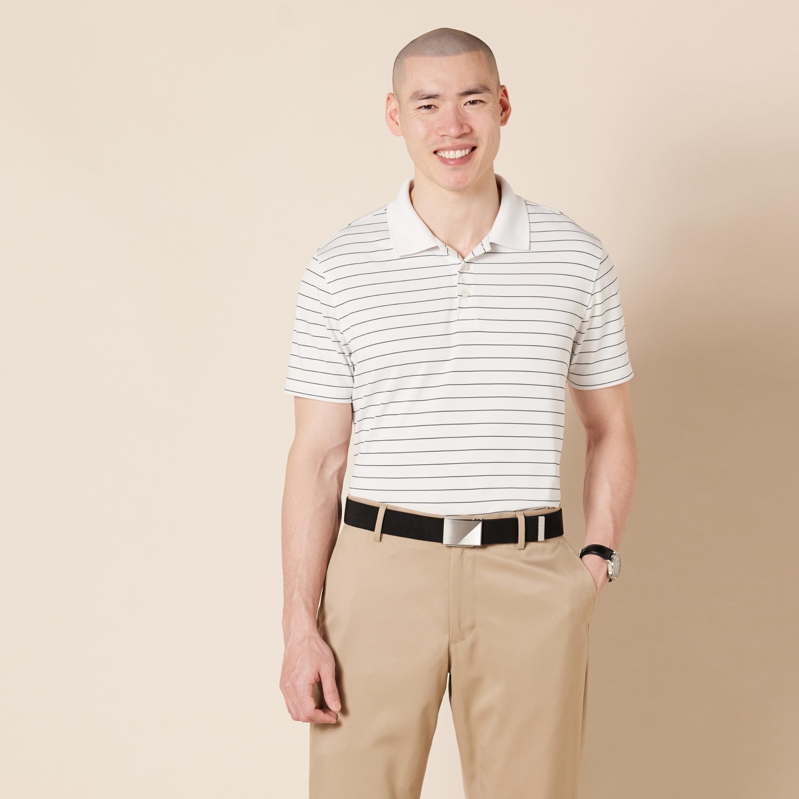 Amazon Essentials Herren Gewebter Sport-Golfgürtel