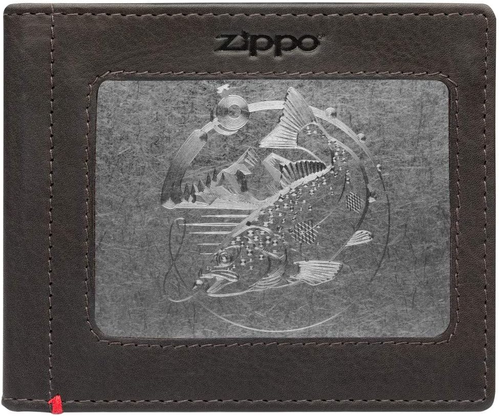 Zippo ID Window Leather Wallets