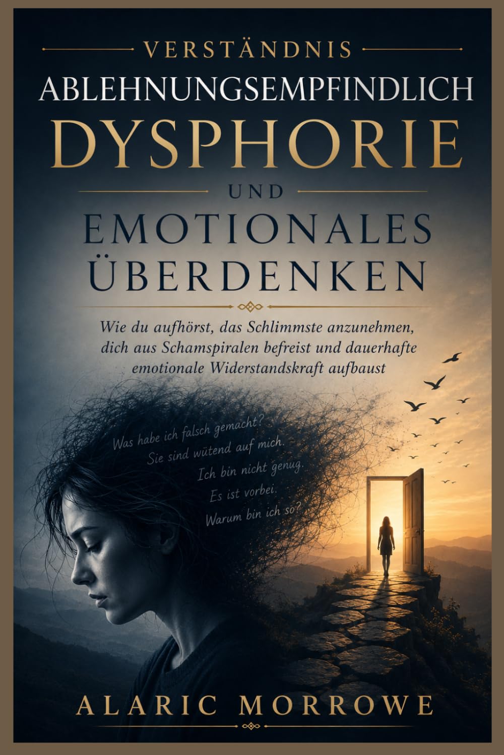 VERSTÄNDNIS ABLEHNUNGSEMPFINDLICH DYSPHORIE UND EMOTIONALES ÜBERDENKEN: Wie man aufhört, vom Schlimmsten auszugehen, sich aus Schamspiralen befreit ... emotionale Widerstandsfähigkeit aufbaut