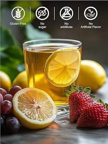 Vista 38 de TeeLux Bolsas de té verde, té verde puro natural, súper antioxidante, cafeinado, 100 bolsas de té para apoyar la salud general