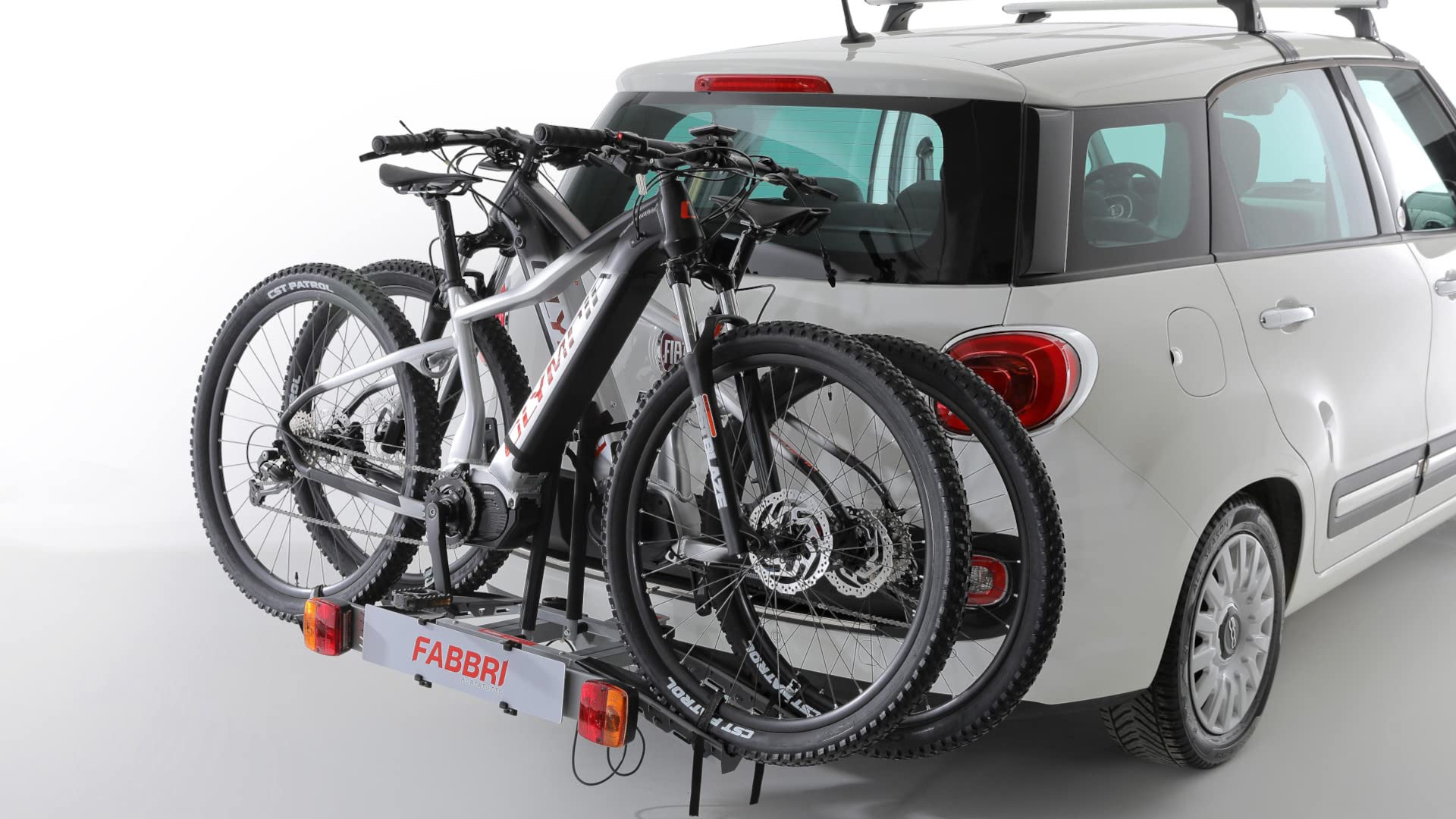 PORTABICI POSTERIORE DA GANCIO TRAINO BOOSTER 4 BICI