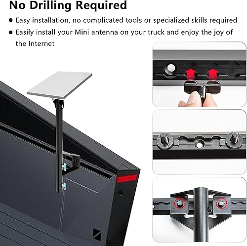 Miniatura 5 de Starlink Soporte magnético para techo, soporte magnético Aspotify Starlink, kit de montaje Starlink para Starlink Internet Kit Satellite, Starlink