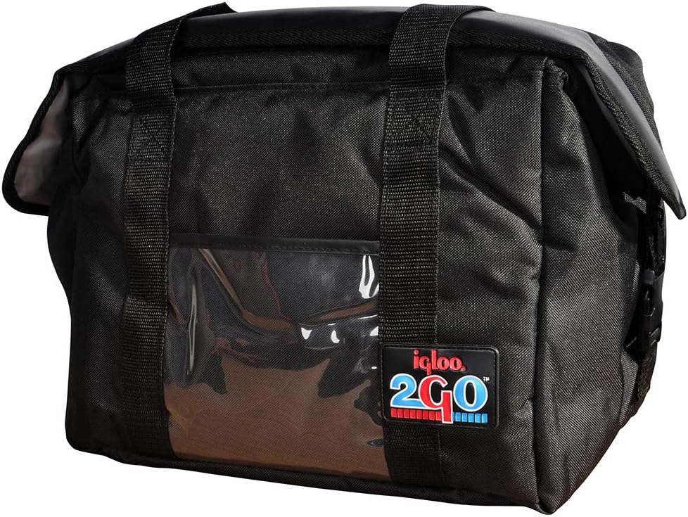 Andoutdoor Igloo Frozen Bez Buzluk 30 Litre Soğutucu Çanta, 12 Saat Muhafaza Ömrü, Siyah