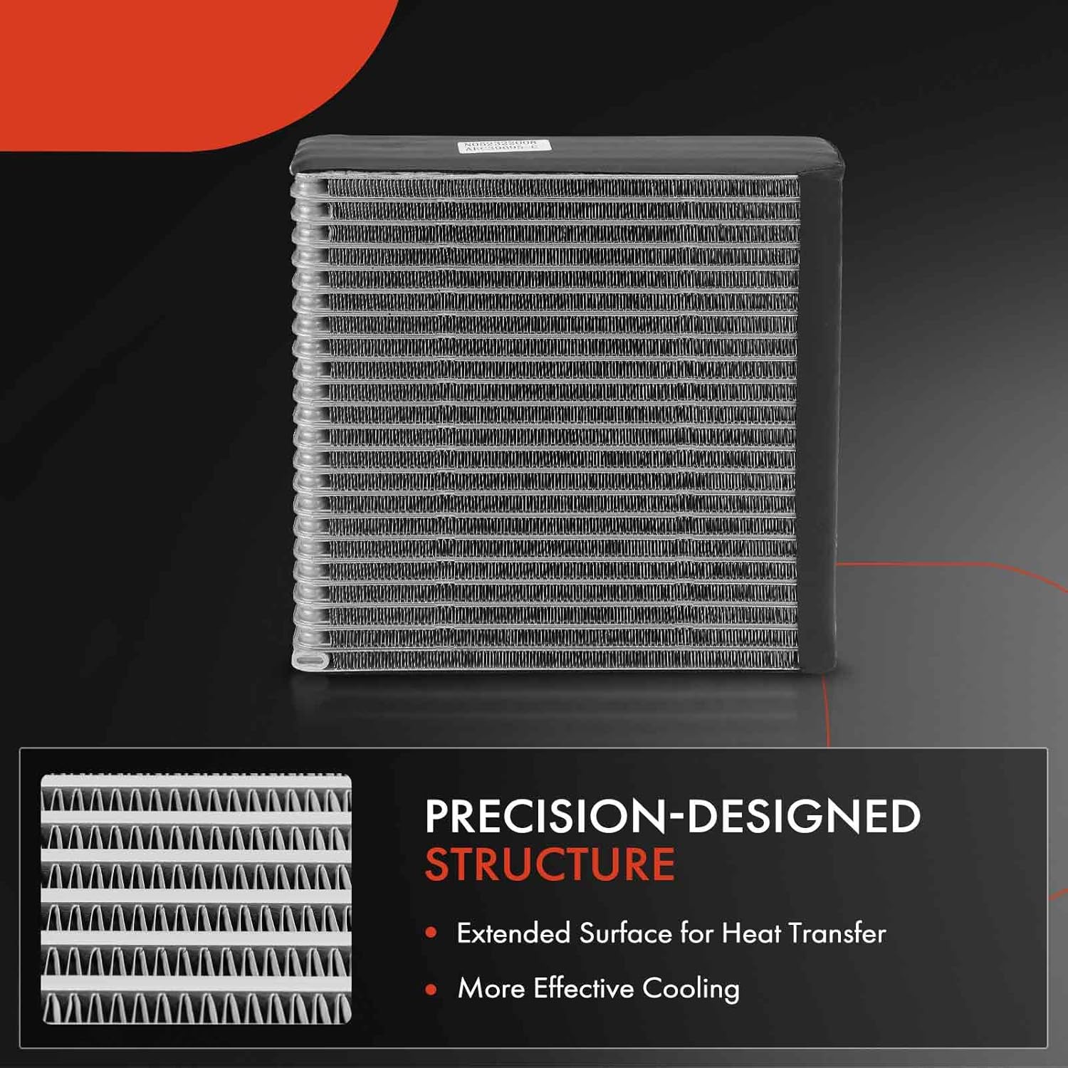 A-Premium Front AC Evaporator Core Compatible with Honda Pilot 2003-2008, Odyssey 1999-2004 & Acura MDX 2001-2006
