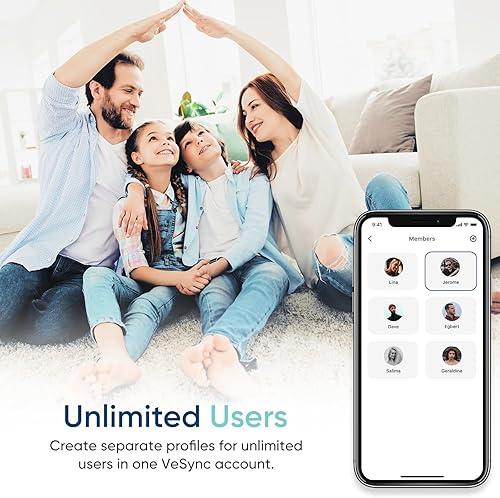 Miniatura 8 de Etekcity - Báscula digital de peso corporal, con pantalla LCD azul grande, medidas de alta precisión, vidrio templado de 516 pulgadas hasta 440