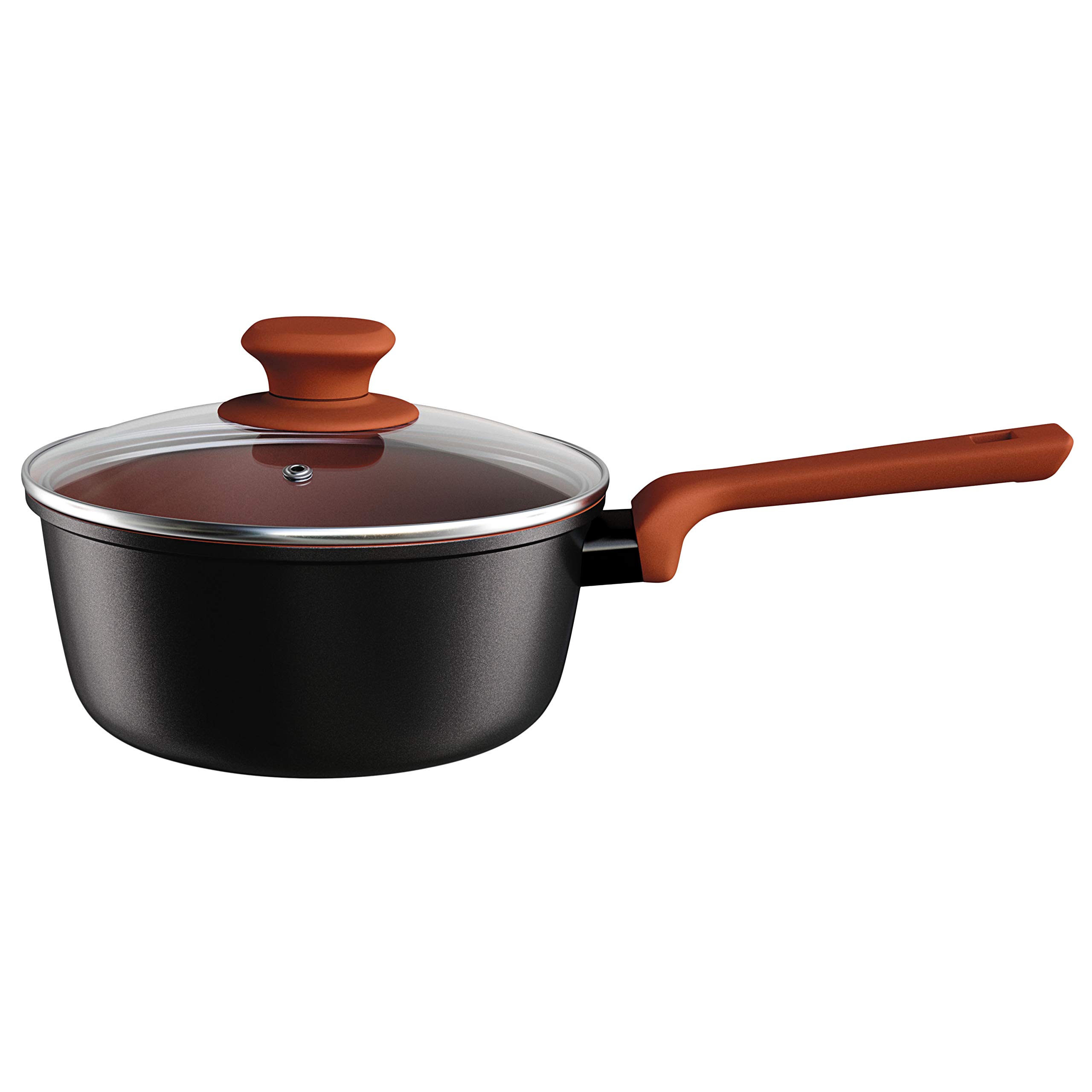 Euro Home - Panela 20 cm Antiaderente ColorStone Terracota - ALU8501-TC