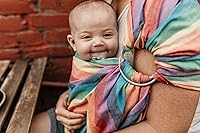 Vista 28 de Transportador de bebé con eslinga anillo soporte para cadera para bebés y niños pequeños