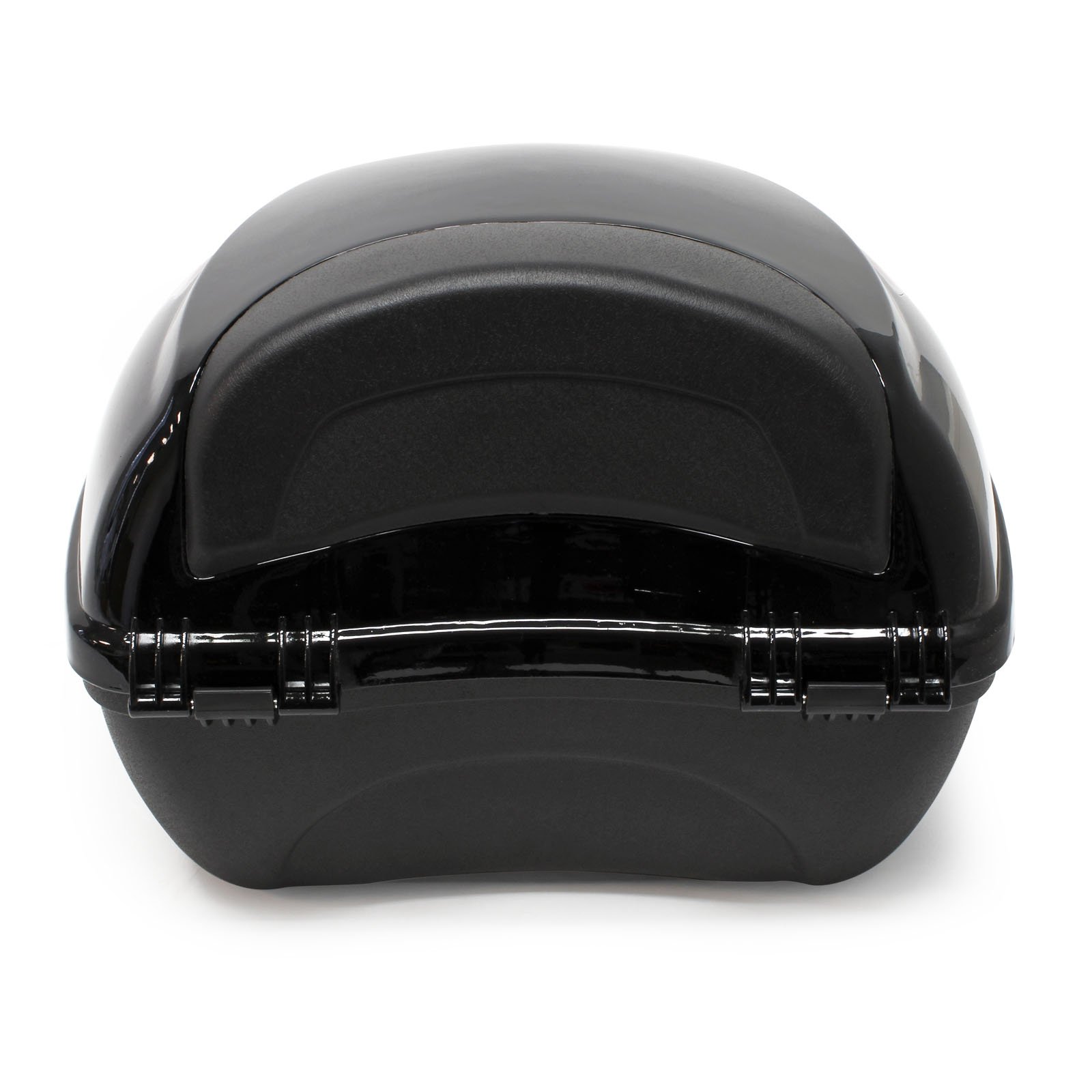 Wiltec Bauletto posteriore per scooter e moto 22 litri nero 380x400x300 mm Top case rigido