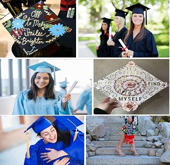 GraduationService Unisex Matte Graduation Gown Cap 2024 Tassel for High School and Bachelor
