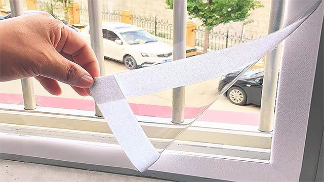 Window Wind Insulation Watch Mellroom thick window insulation kits to keep cold wind out on ...