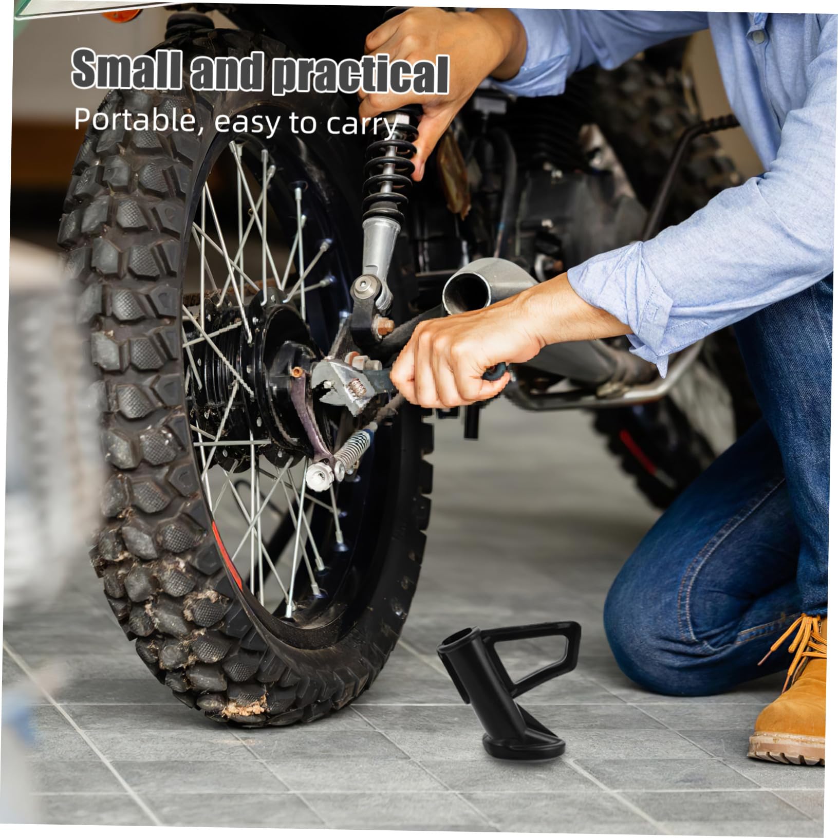 Sosoport Coperture Protettive per Cavalletto Laterale Monopattino Elettrico in Plastica Antiscivolo Compatibili Base di Supporto per Gamba 20 Pezzi