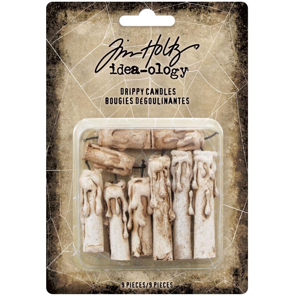 Bougies Drippy Candles Tim Holtz 94172 déco d'Halloween