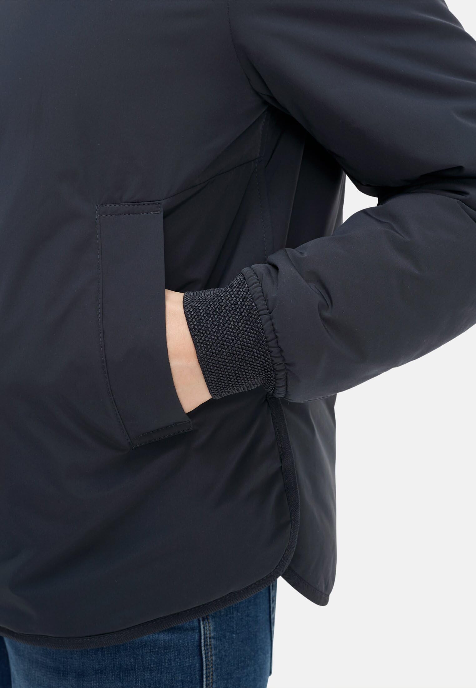 camel active Damen Jacke mit 2-Wege-Reißverschluss