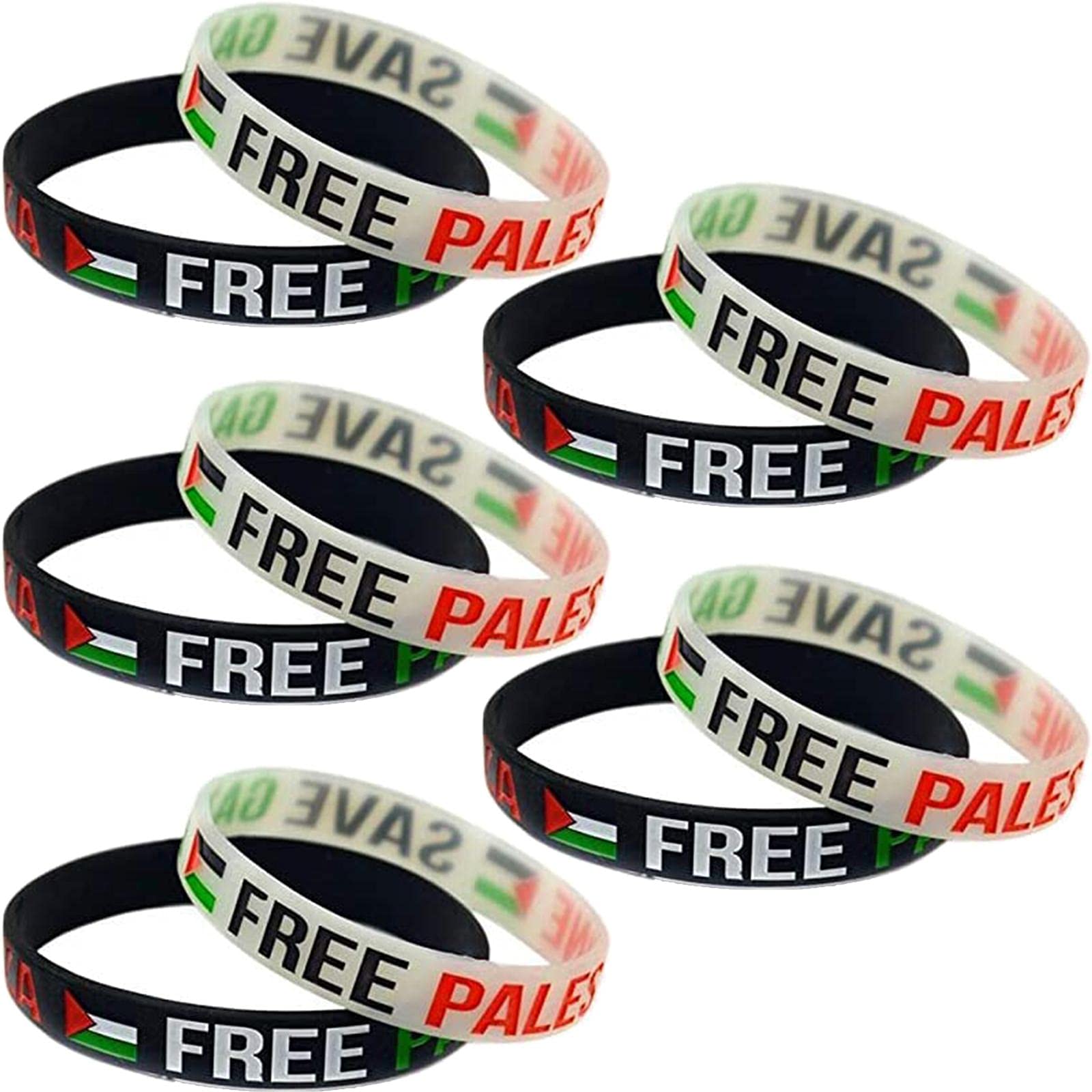 Anti-Kriegsband / Palästina-Band – 2,2 Cm X 4,5 M, Mit Friedenssymbolen