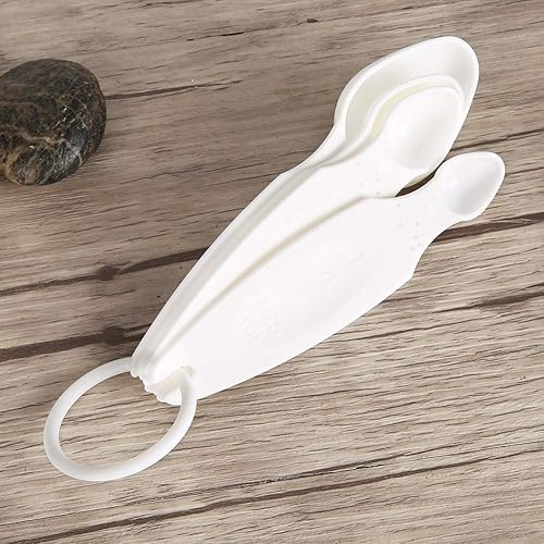 Miniatura 8 de Juego de tazas de cuchara medidora Braille portátil para hornear, herramienta de cocina con impresión elevada y braille, 4 unidades