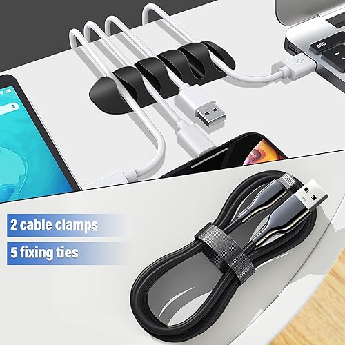 Miniatura 3 de Kit de canaleta de gestión de conductos de cables, 62.8 pulgadas (4 x 15.7) para rack de servidores, gestión de cables para ocultar red HDMI VGA,