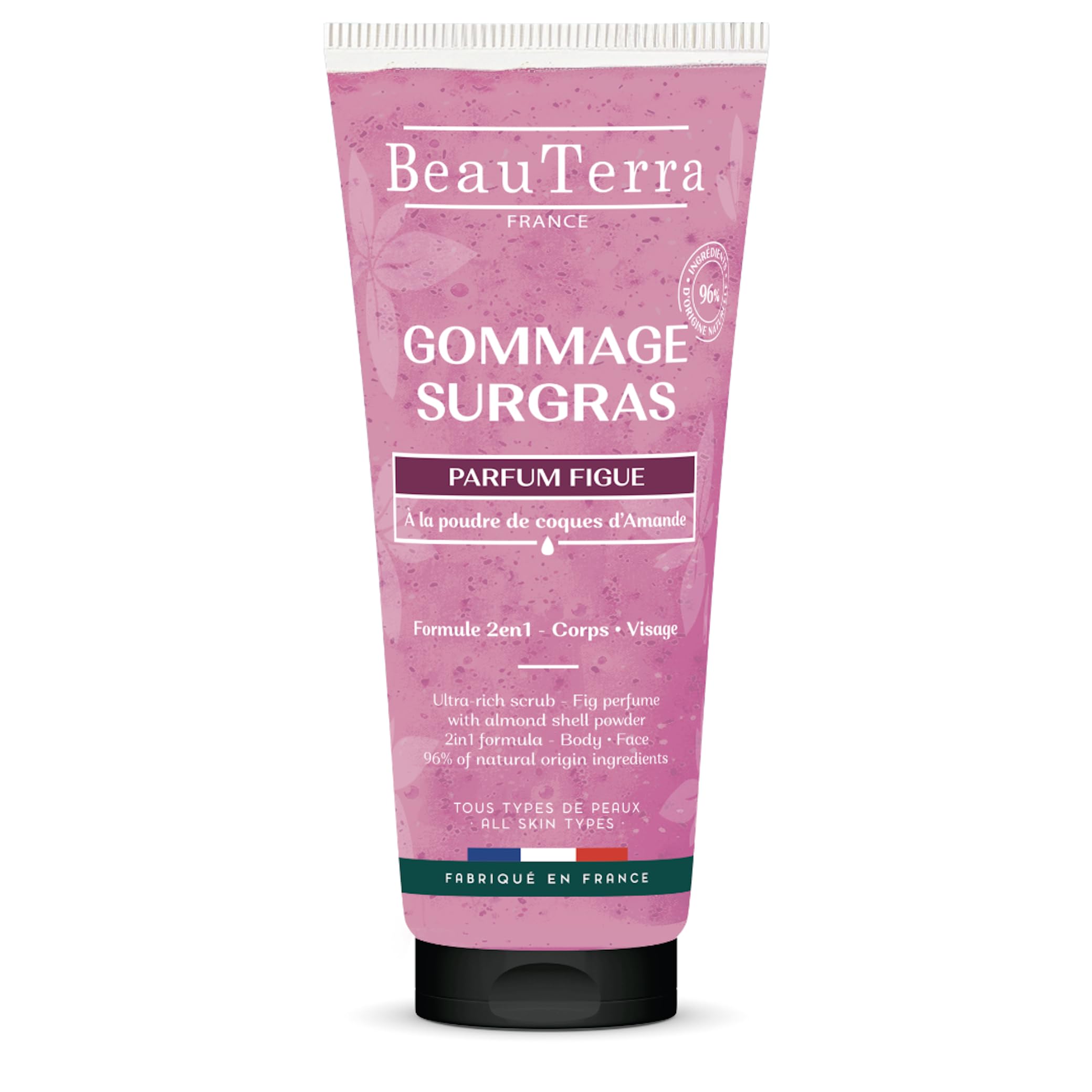 BeauTerra Gommage Surgras Parfum Figue 200 ml