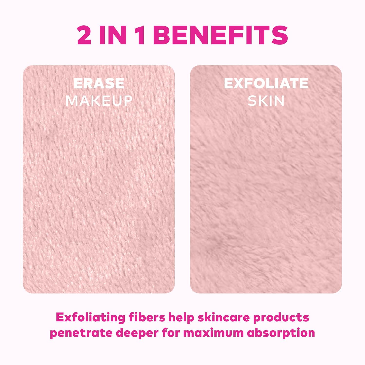 7-Day Set, Erase All Makeup with Just Water, Including Waterproof Mascara, Eyeliner, Foundation, Lipstick, Sunscreen, and More! 7ct