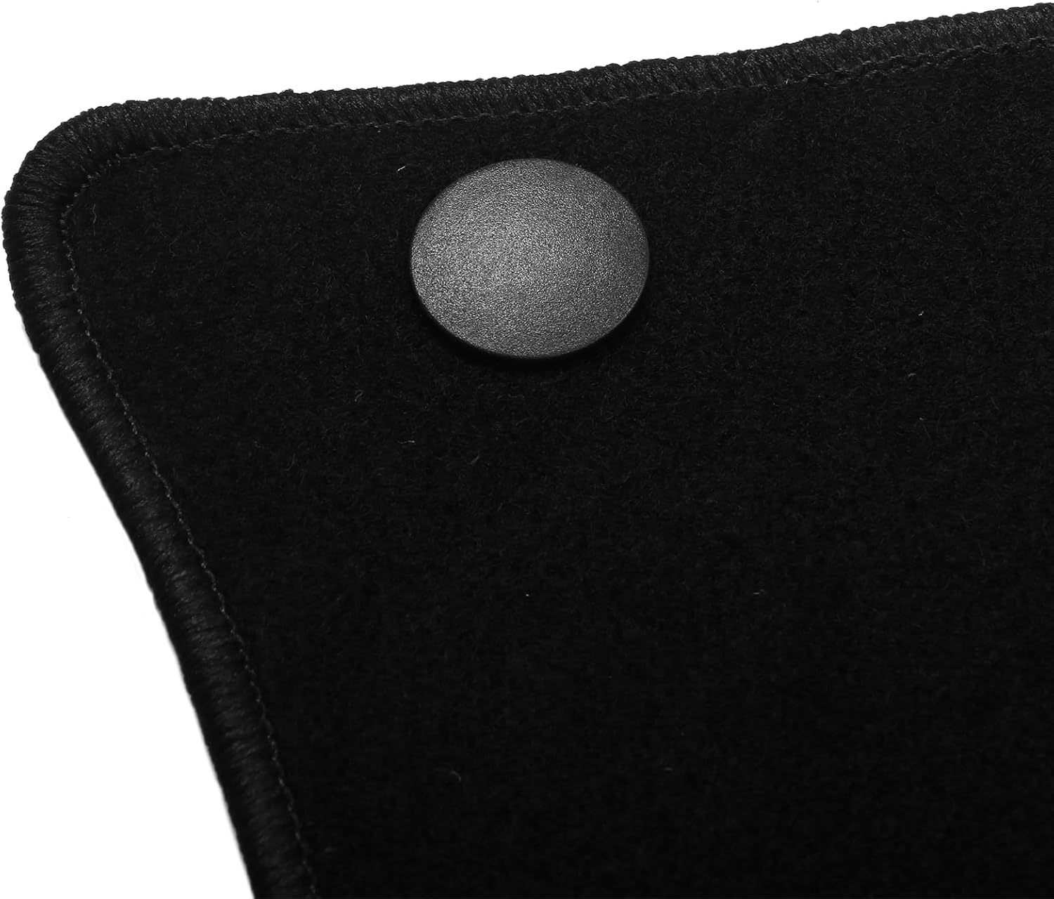 IKON MOTORSPORTS, Nylon Car Floor Mats Compatible with 2019-2025 Nissan Altima 4DR, OE Style Black Driver Passenger Car Carpets, Front Rear 4PCS Full Set