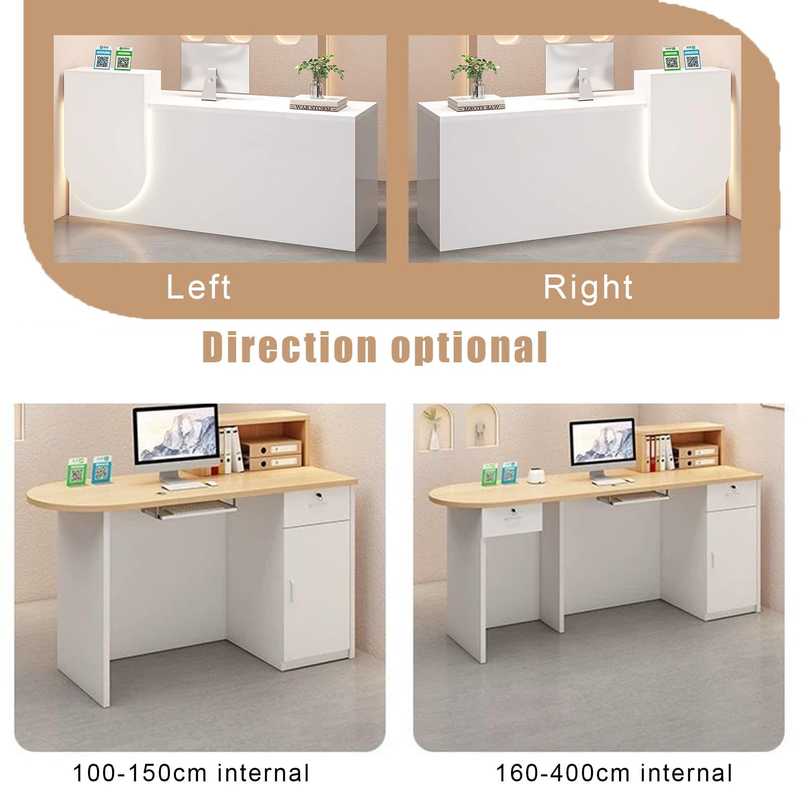 Empfangstheke für Büro, Salon und Einzelhandel