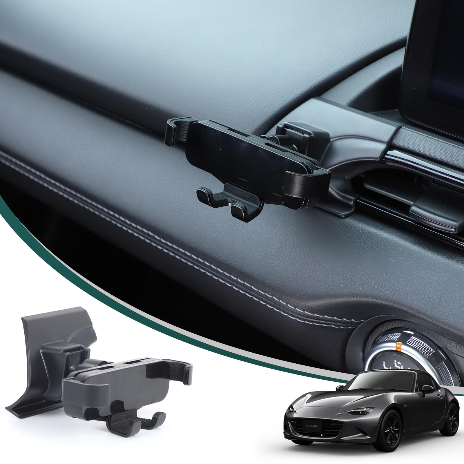 NDロードスター 携帯ホルダー CUP HOLDER PHONE MOUNT Cup-holder-phone-mount-