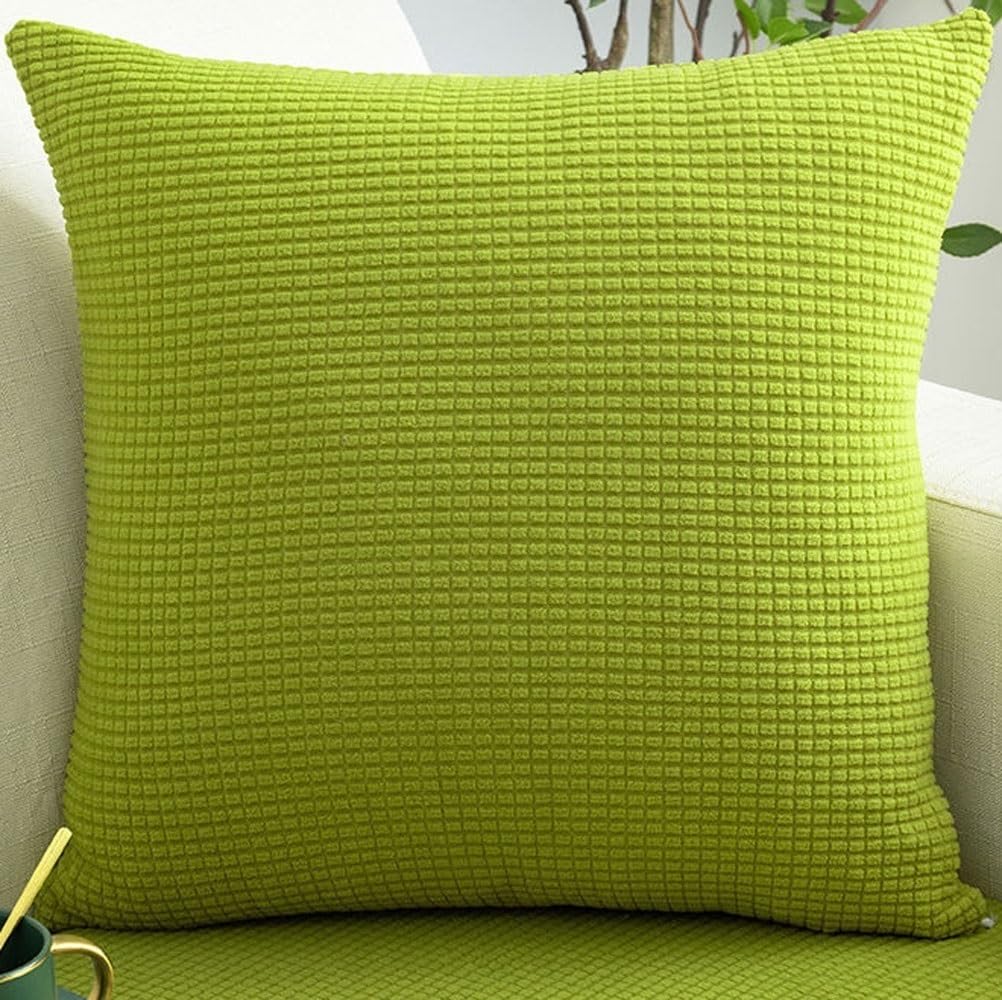 Swj-Swjssb Emerald Green Super King Size Pillow Cases,Pack Of 2 Square Extra Large Cushion Covers Soft Pillow Cover With Invisible Zipper Decorative Pillowcases For Pillows Sofa Couch(,70X70 Cm Pack Of 2)