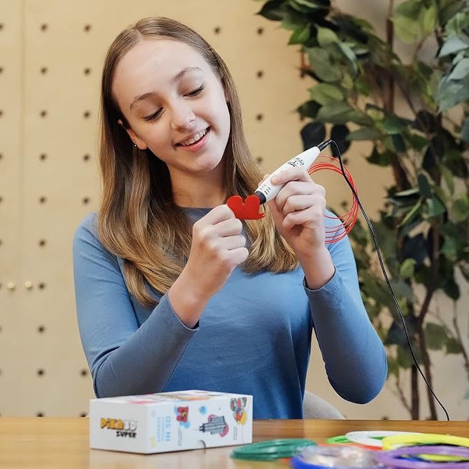 PIKA3D Super Lápiz 3D con 4 Filamentos PLA y Guía miniatura 4