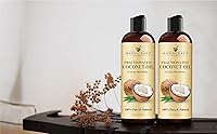 Vista 7 de Handcraft Blends Aceite de coco fraccionado, 8 onzas líquidas, 100% puro y natural, aceite portador de alta calidad para piel y cabello, cabello