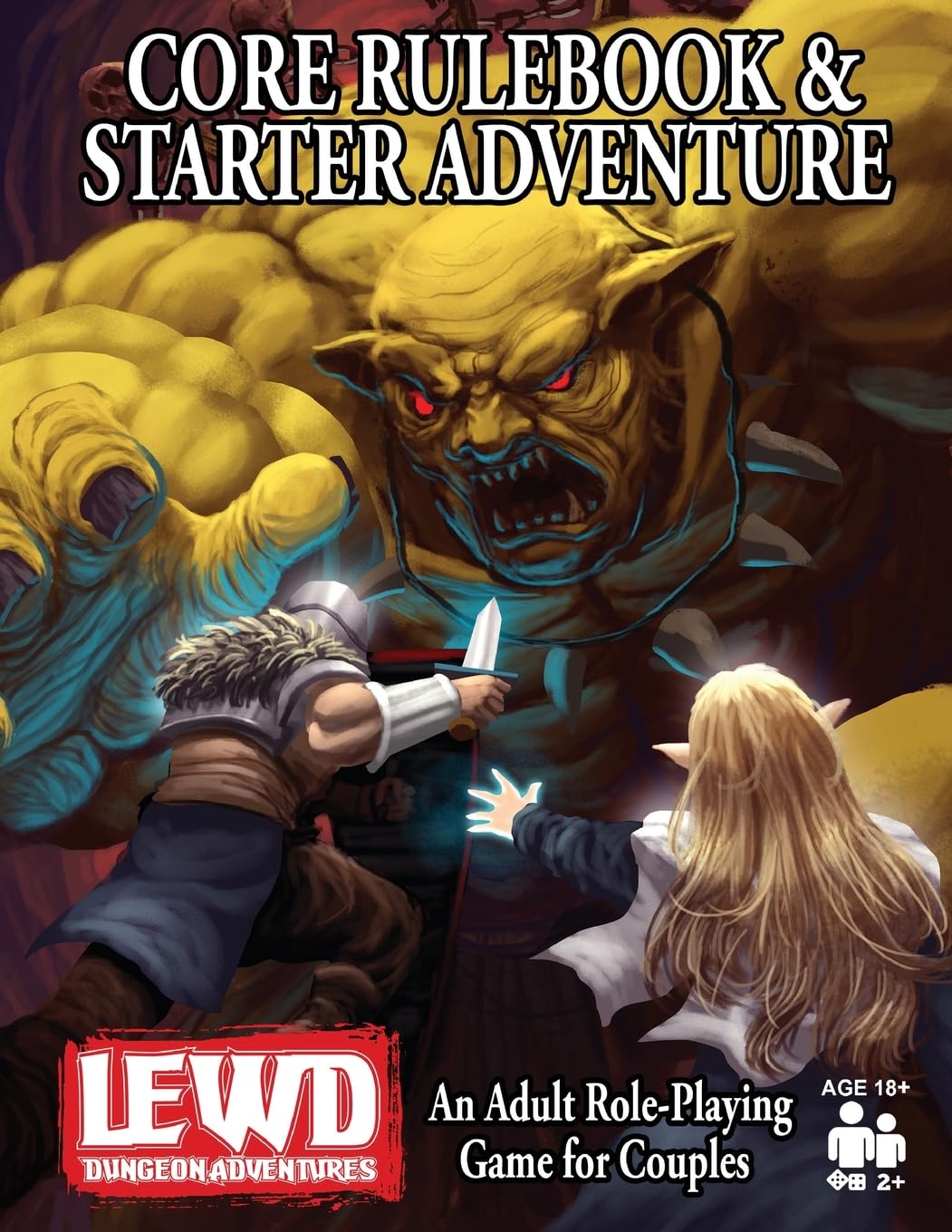Lewd Dungeon Adventures Core Rulebook and Starter Adventure: An Adult Role-Playing Game for Couples: 1