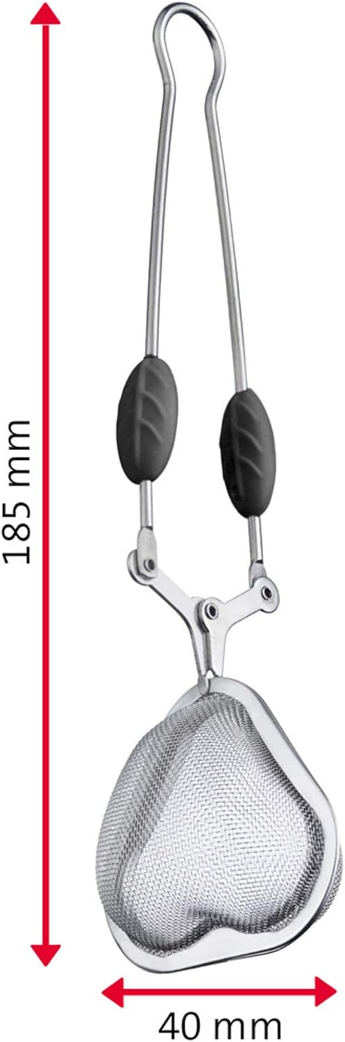 Westmark Folding Sieve Heart with Silicone Handles