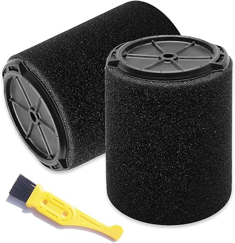 ANBOO Paquete de 2 filtros de repuesto VF7000 aptos para aspiradoras Ridgid Shop Vac de 5 a 20 galones y para aspiradoras Husky de 6 a 9 galones,