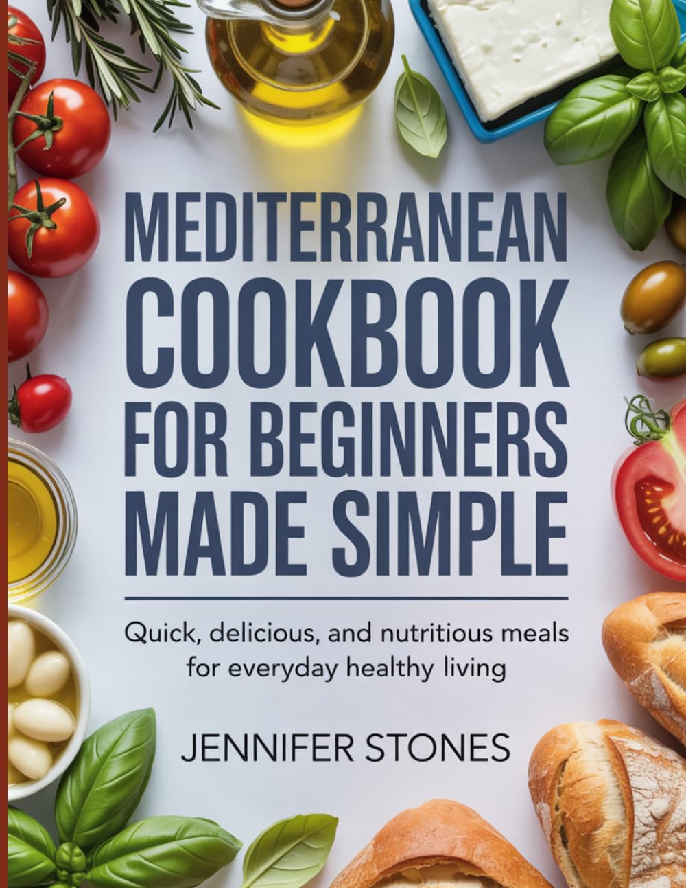Mediterranean Diet Cookbook for Beginners Made Simple: Quick, Delicious, and Nutritious Meals for Everyday Healthy Living