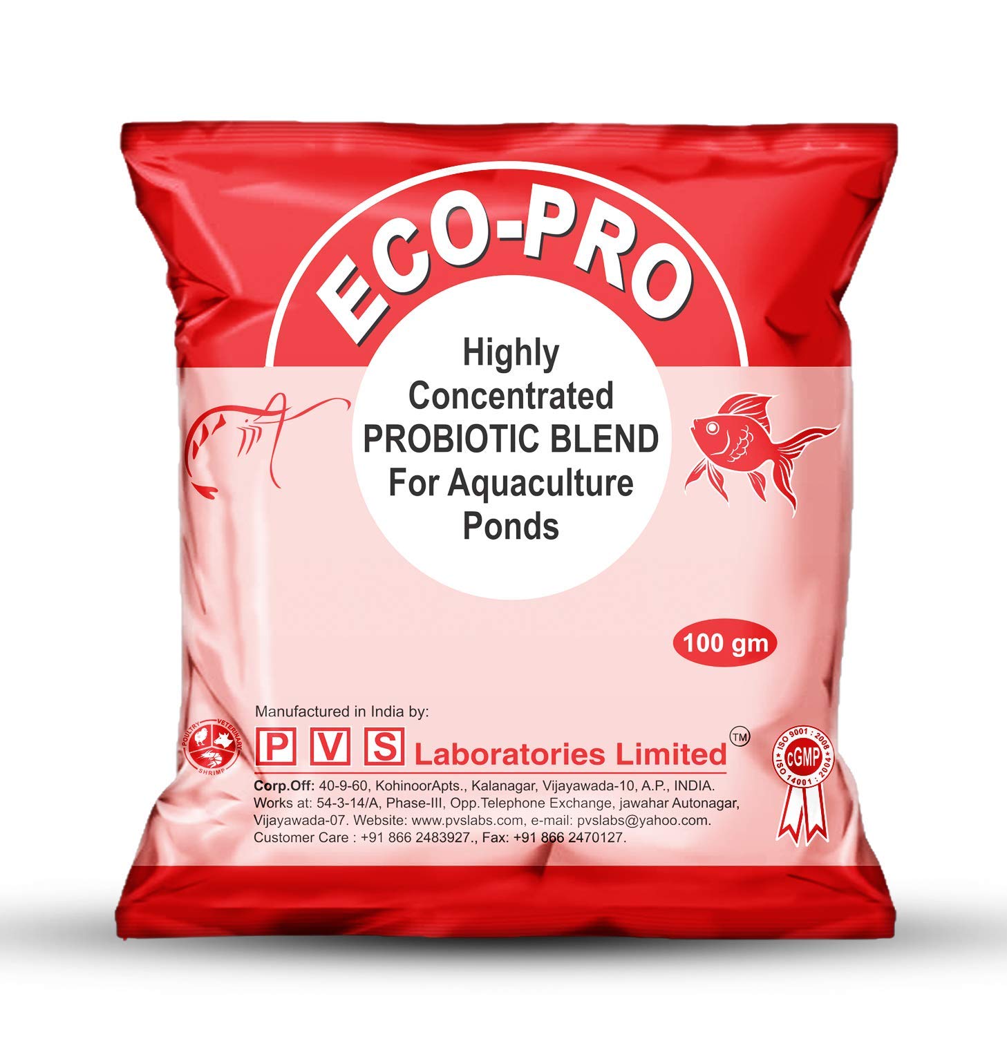 PVS LABORATORIES LIMITED Culture Feed Probiotics and Growth Enhancer for BioFloc Fish , Prawns and Shrimps Farming (5X100gm Pouch) (B0813PK6Y8) Amazon Price History, Amazon Price Tracker