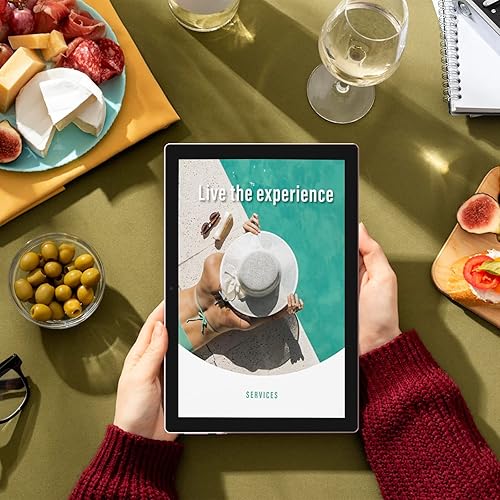 Miniatura 5 de Tableta Android 15, de 10 pulgadas 12GB RAM+64GB ROM 1TB Expansión, procesador Quad-core de 1.8Ghz, cámara de 8MP, batería de 6000mAh, pantalla