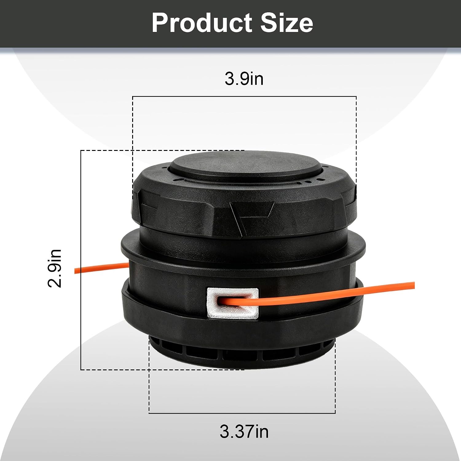 AH1530 Trimmer Head Replacement Compatible with EGO 15-Inch String Trimmer(Clockwise),ST1502SA, ST1502XY, ST1500XY, ST1504SF