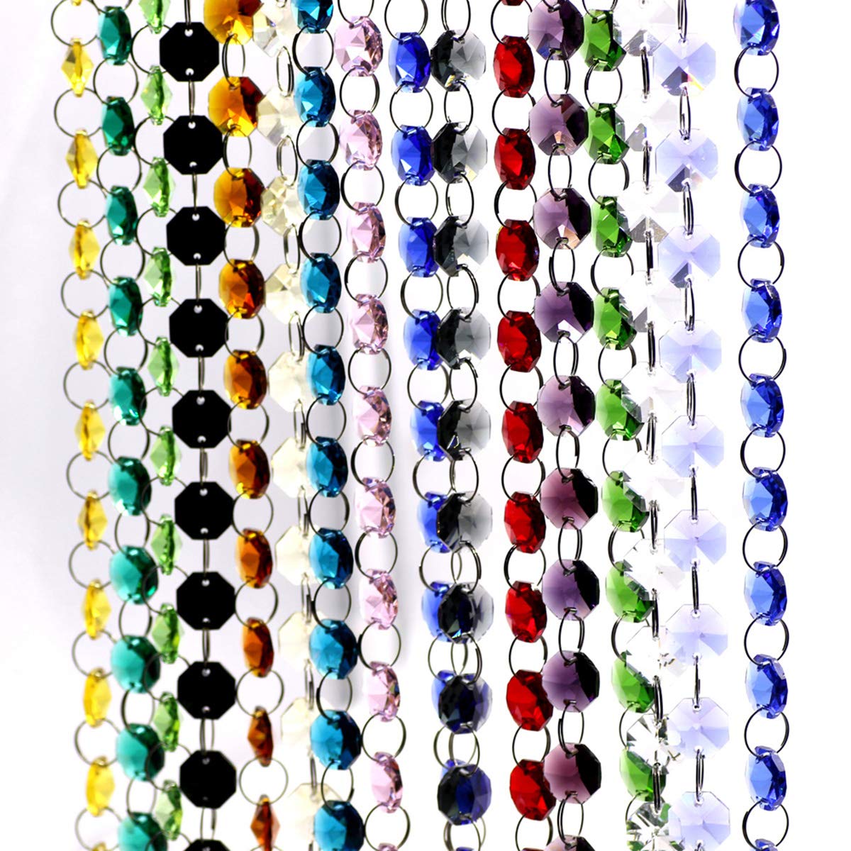 Acquista Gli Andalusi Cupole Di Vetro Ottagonale Con Due Lampade Da 60 Cm - Foto 12